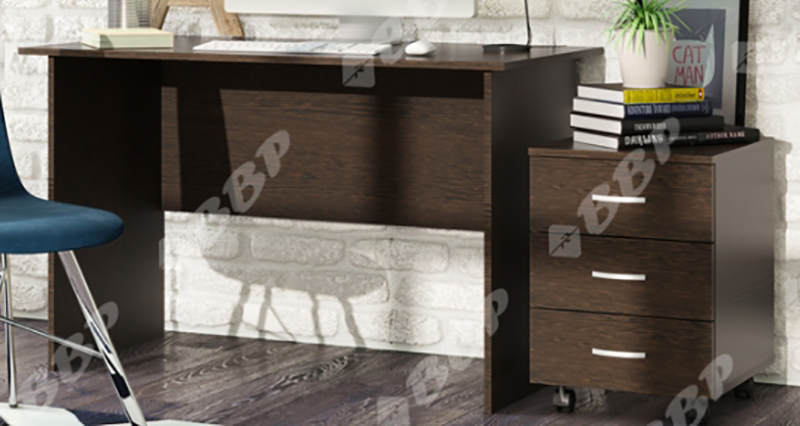мебель Благовещенск Амурская картинка Стол письменный с тумбой от магазина "Ваша мебель"